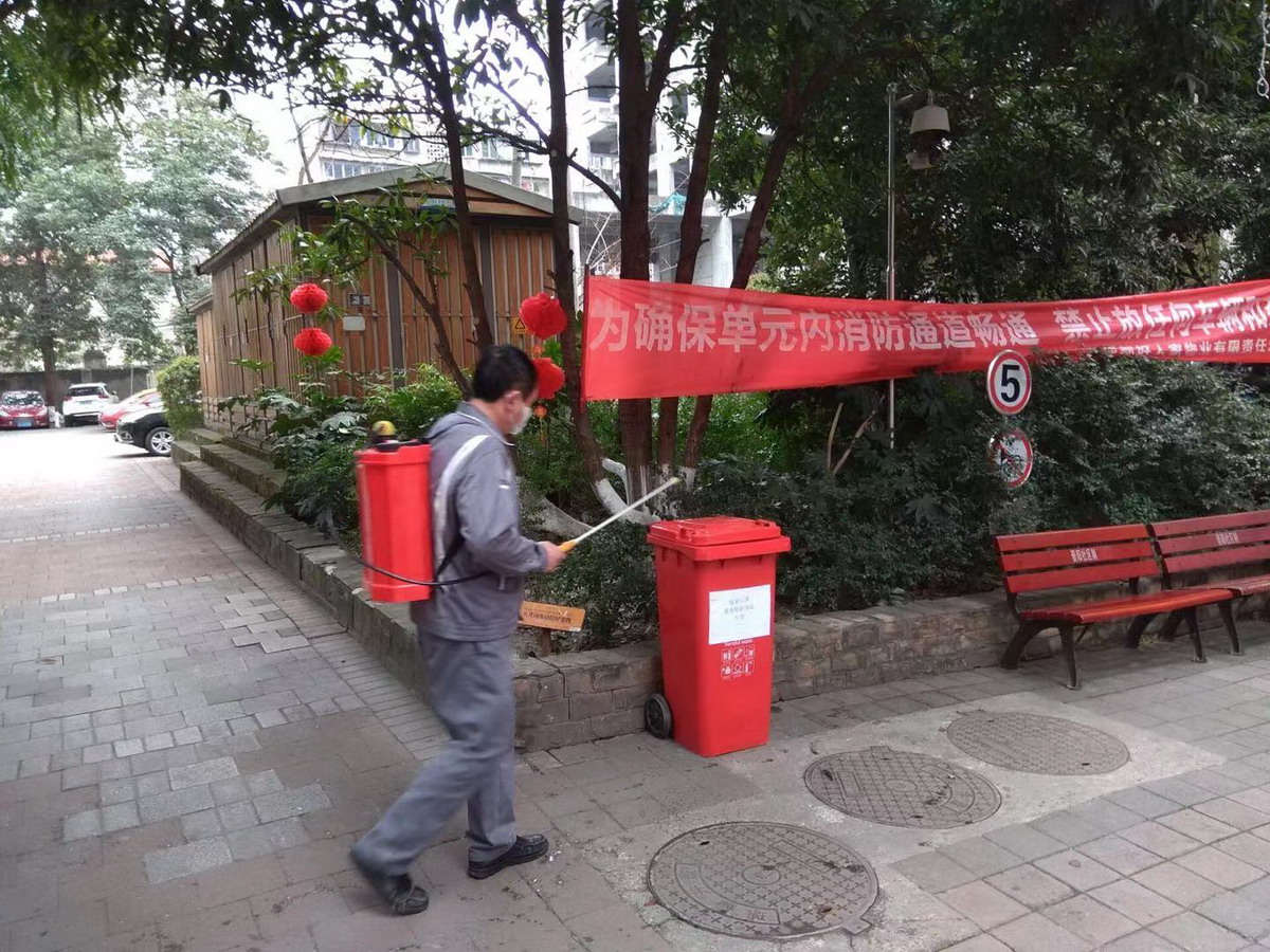 防疫消殺、體溫檢測(cè)、入戶(hù)排查