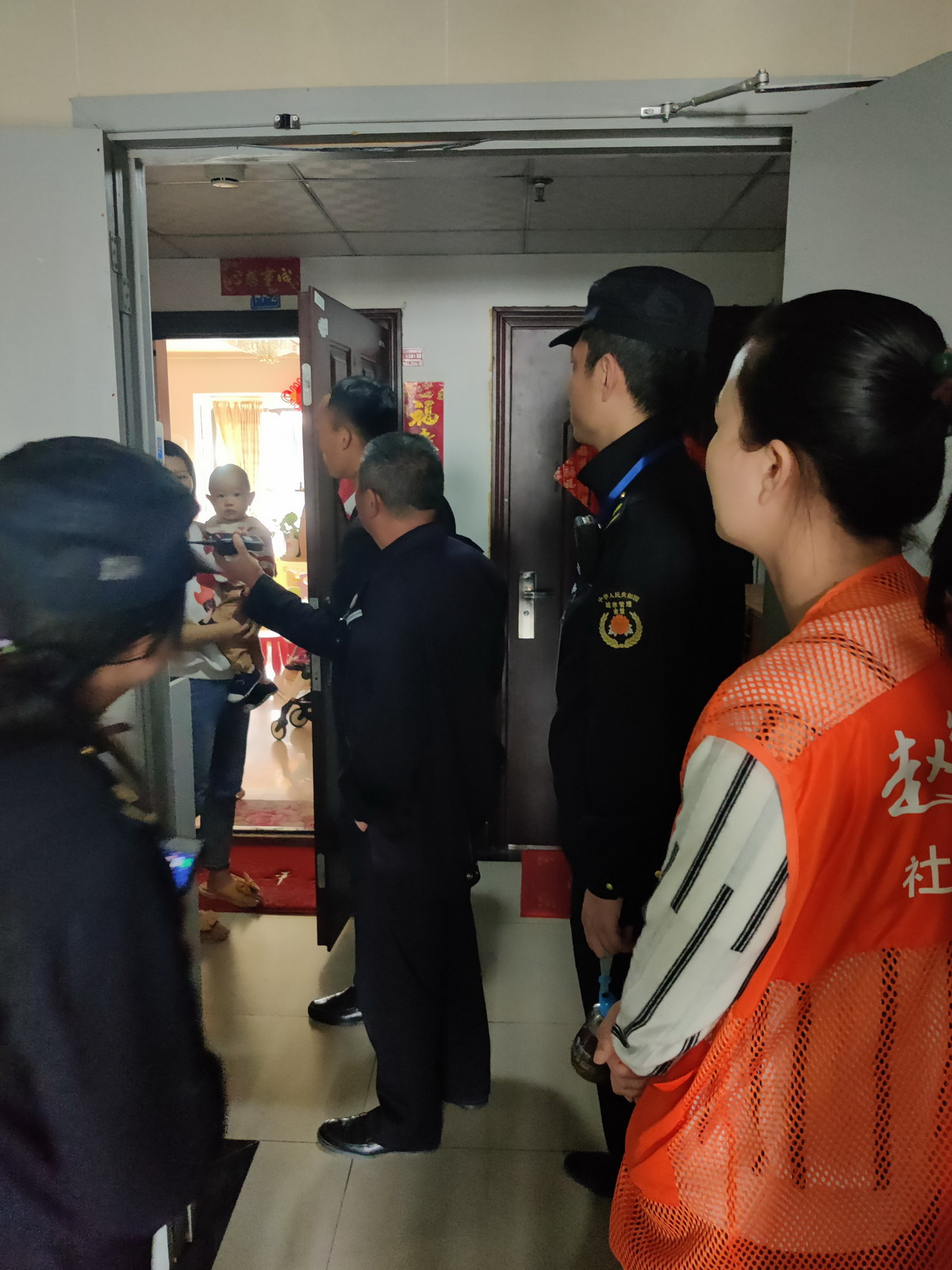 水岸金城消防通道檢查清理