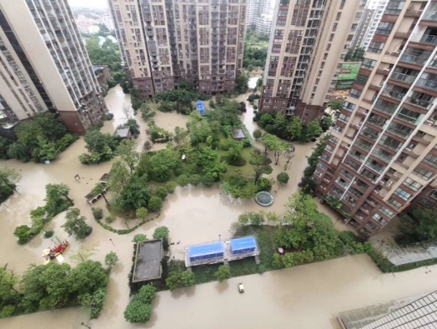 金堂再遇洪水，這次我們舉重若輕